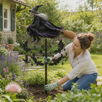 🔥Halloween Early Bird Offer: 50% off🧙‍♀️ The Enchanted Witch Garden Wind Spinner