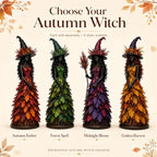 🔥LAST DAY 50% OFF - 🧙‍♀️Enchanted Autumn Witch Figurine