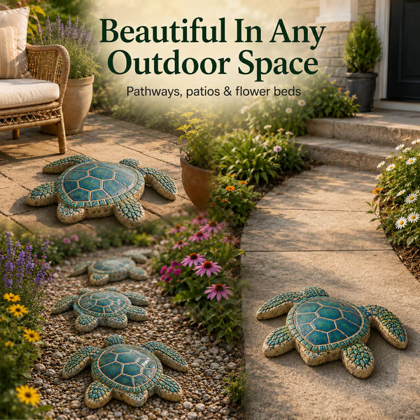 🔥LAST DAY 50% OFF - 🌊 Reusable Ocean Theme Garden Art Mold – Make Your Garden Truly One of a Kind