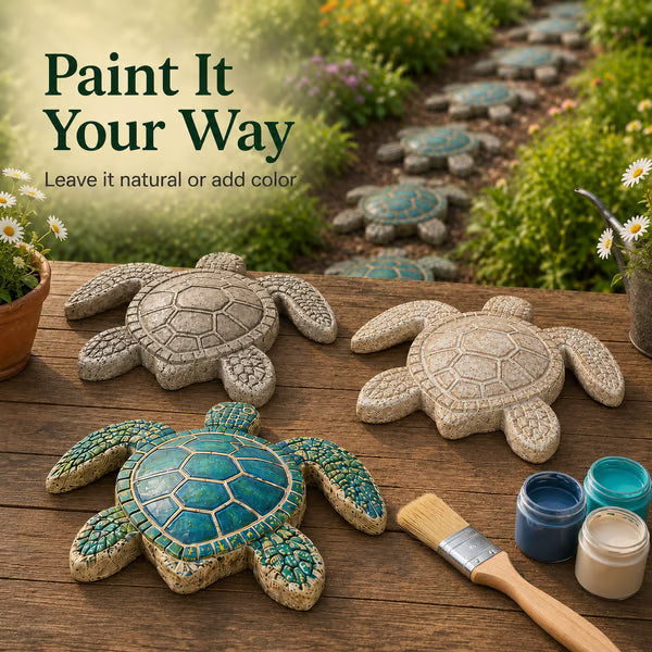 🔥LAST DAY 50% OFF - 🌊 Reusable Ocean Theme Garden Art Mold – Make Your Garden Truly One of a Kind