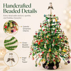 🎄✨ DIY Beaded Christmas Tree Kit – 🎅Create Your Own Sparkling Holiday Decoration(📦Buy 3 Free Shipping)