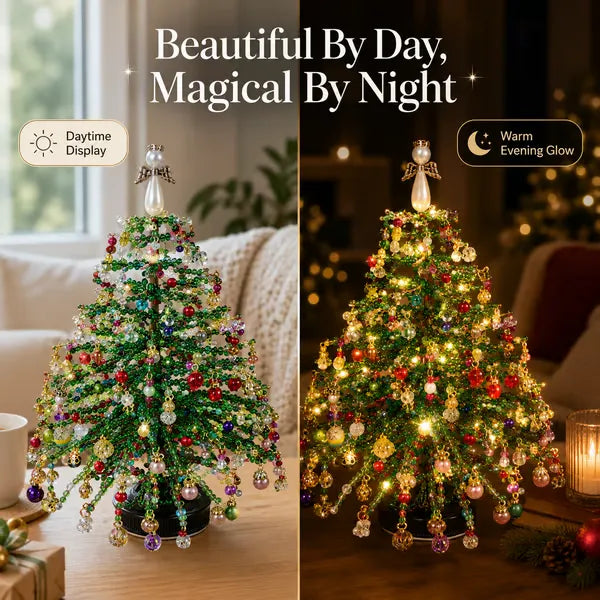 🎄✨ DIY Beaded Christmas Tree Kit – 🎅Create Your Own Sparkling Holiday Decoration(📦Buy 3 Free Shipping)