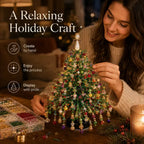 🎄✨ DIY Beaded Christmas Tree Kit – 🎅Create Your Own Sparkling Holiday Decoration(📦Buy 3 Free Shipping)