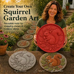 💥 LAST DAY 49% OFF - 🐦 Hummingbird Garden Art Stepping Stone Mold