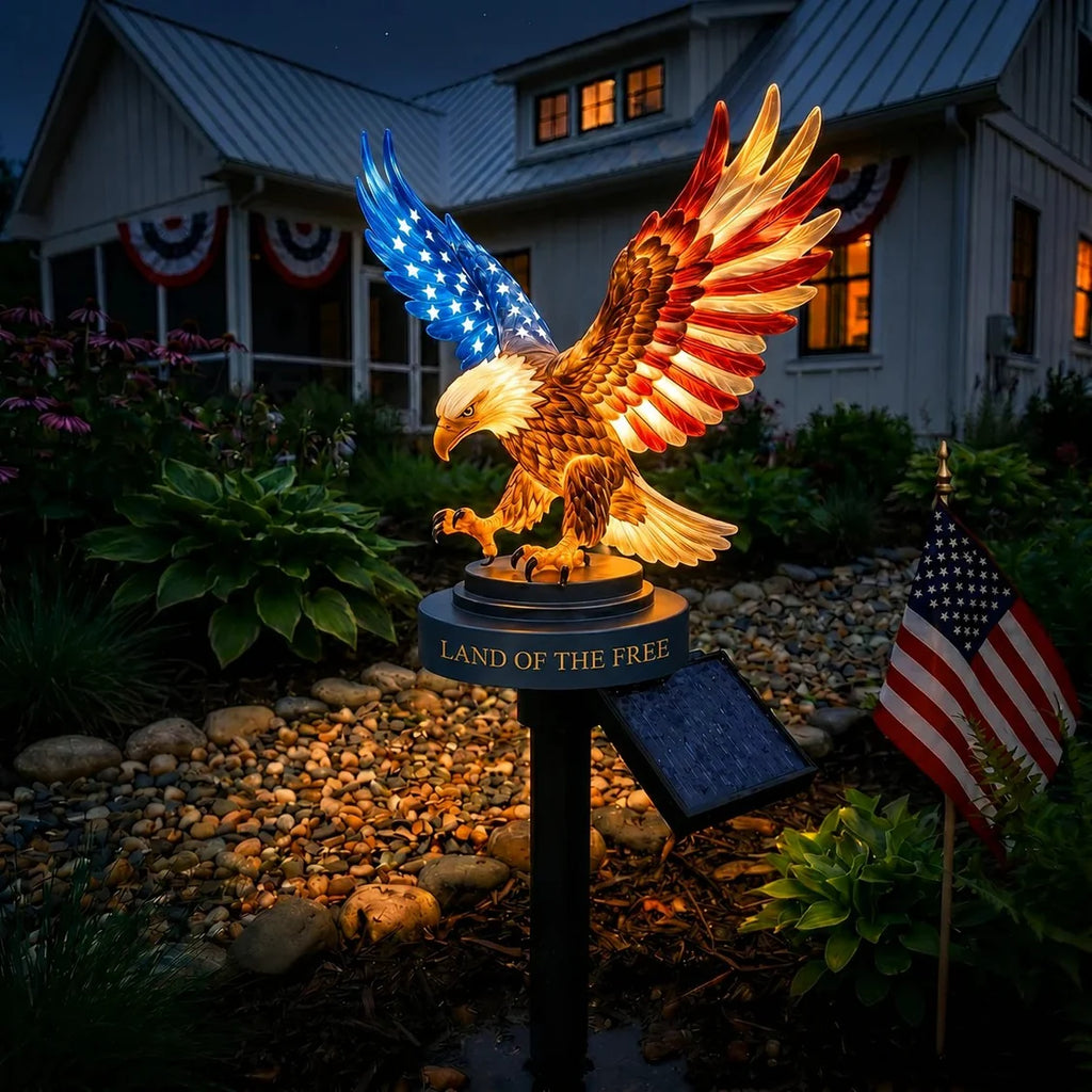 🔥 80% OFF - 🦅Solar Eagle Garden Light