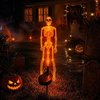 LAST DAY 50% OFF - SOLARSKULL GARDEN LIGHTS WITHEERIE COLOR-CHANGING GLOW
