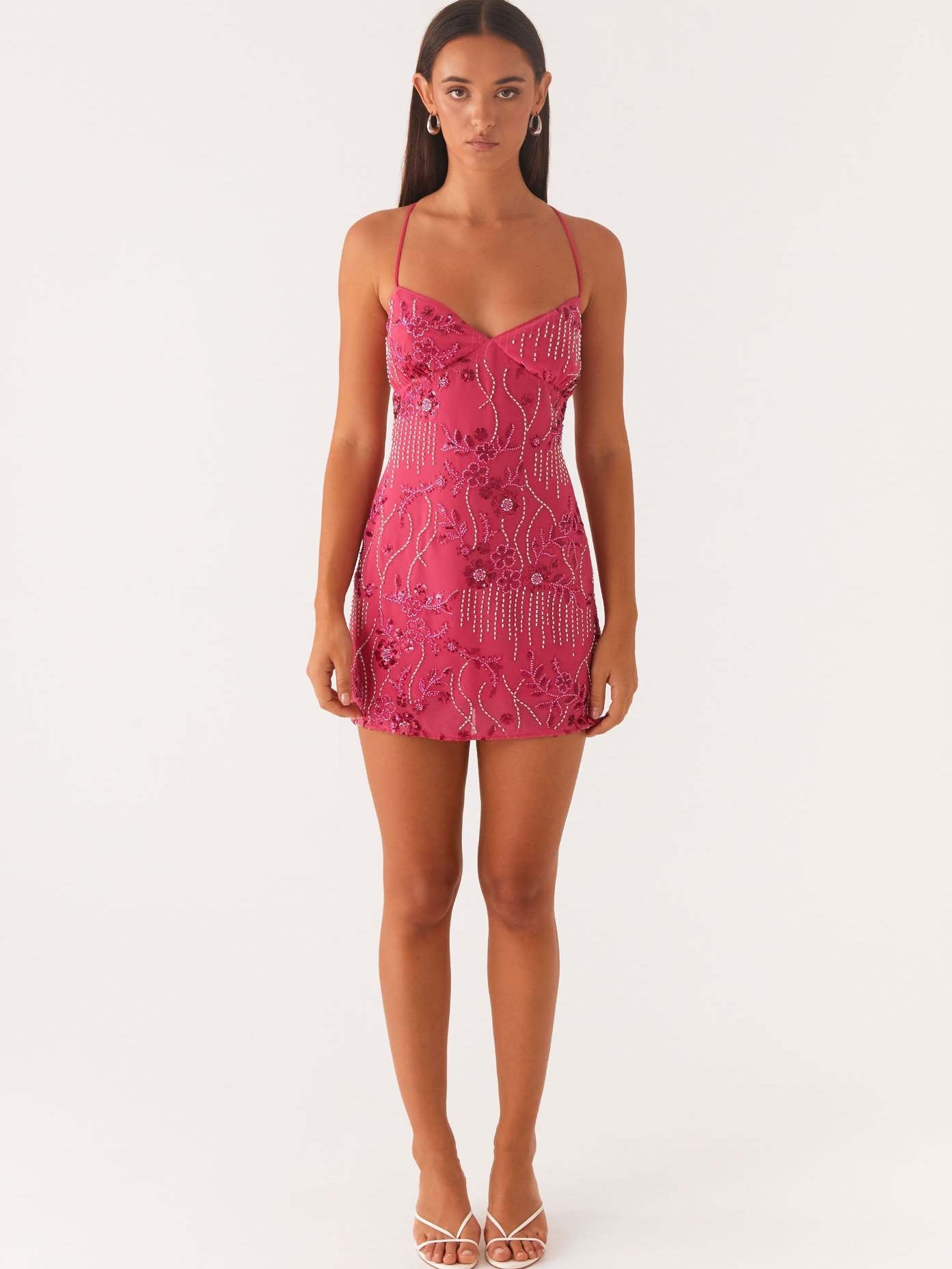 Backless Sequin Mini Dress🛍️