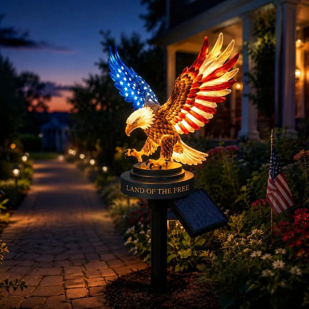 🔥 80% OFF - 🦅Solar Eagle Garden Light