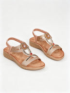 New Bohemian Style Plus Size Comfortable Flat Sandals for Women