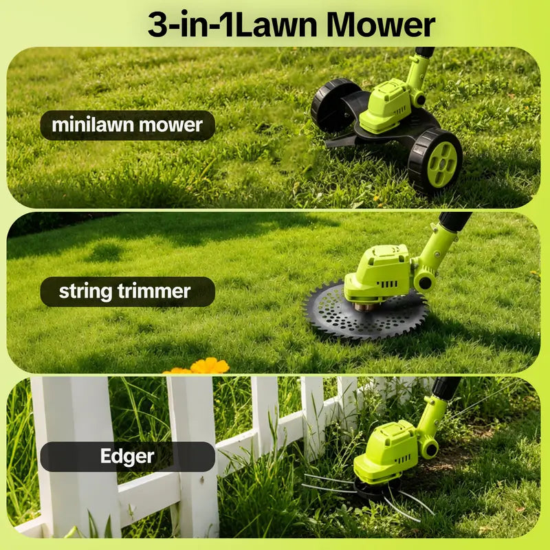 🌿60% OFF TODAY ⚡️3-in-1 Cordless Grass Trimmer