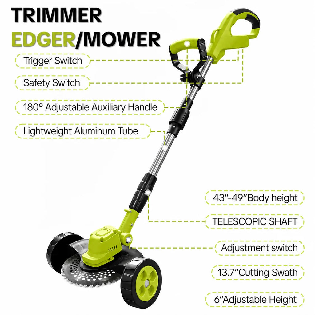 🌿60% OFF TODAY ⚡️3-in-1 Cordless Grass Trimmer