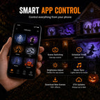 💀Smart Halloween Skull Projector