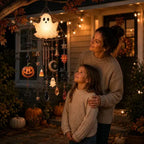 👻 Haunted Glow Ghost Wind Chime