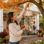 👻 Haunted Glow Ghost Wind Chime
