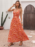 New summer Bohemian resort style sundress
