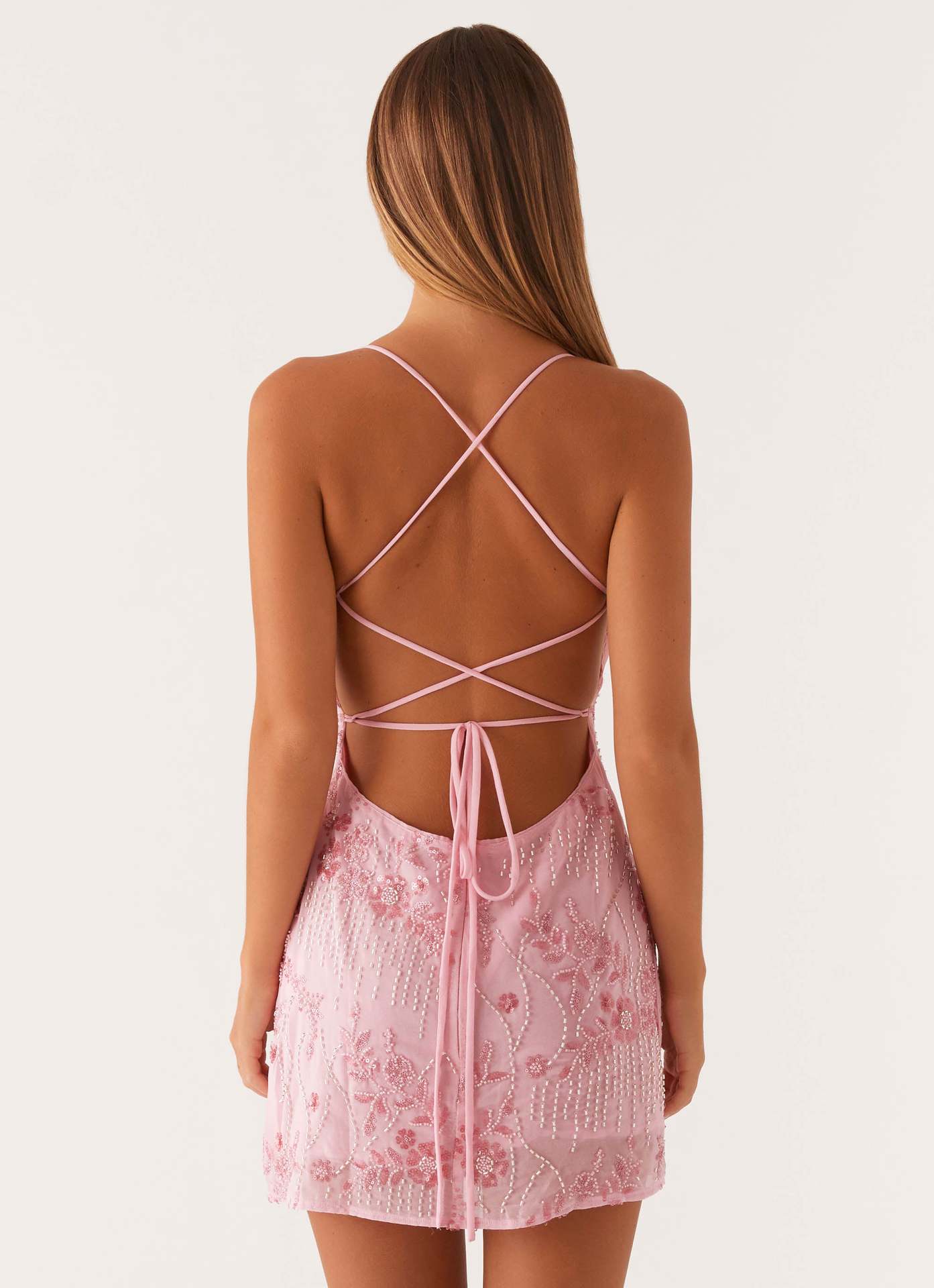 Backless Sequin Mini Dress🛍️