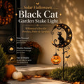 🐈Solar Black Cat Garden Stake Light 🎃 Create a Magical Halloween Glow
