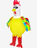Inflatable Chicken Costume for Adult,Funny Blow up Inflatable costumes Halloween Costume Cosplay