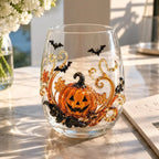 🔥 LAST DAY 40% OFF - 🎃 3D Halloween Glass Cups | Perfect for Parties & Cozy Fall Home Bars